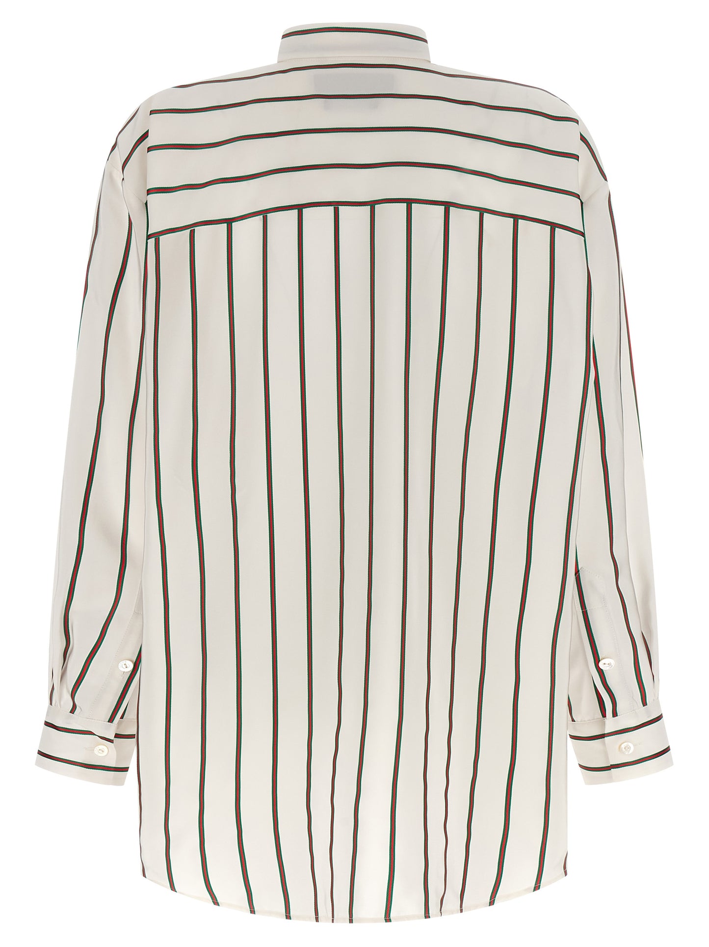 Gucci Seidenbluse in Weiß