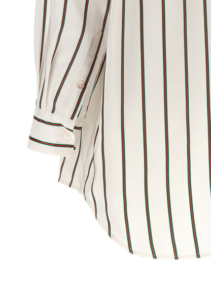 Gucci Seidenbluse in Weiß