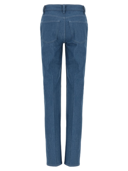 Gucci Blaue Jeans aus Baumwolle im geraden Schnitt
