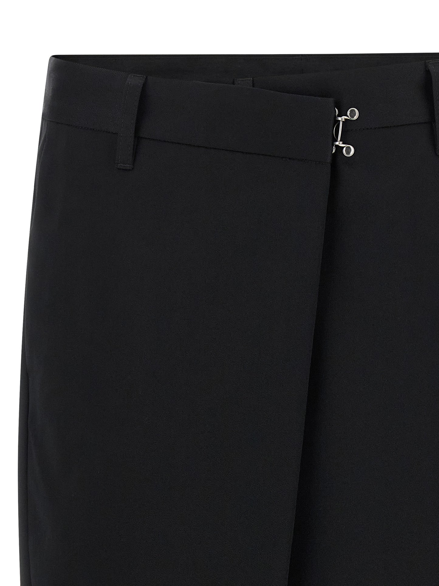Maison Margiela Schwarze Baumwoll-Bermudashorts