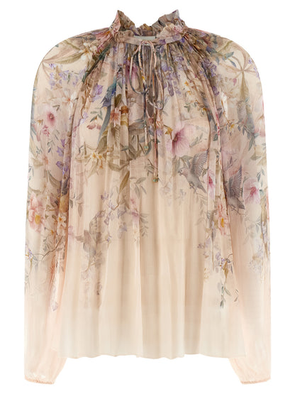 Zimmermann Mehrfarbige Viskose-Bluse