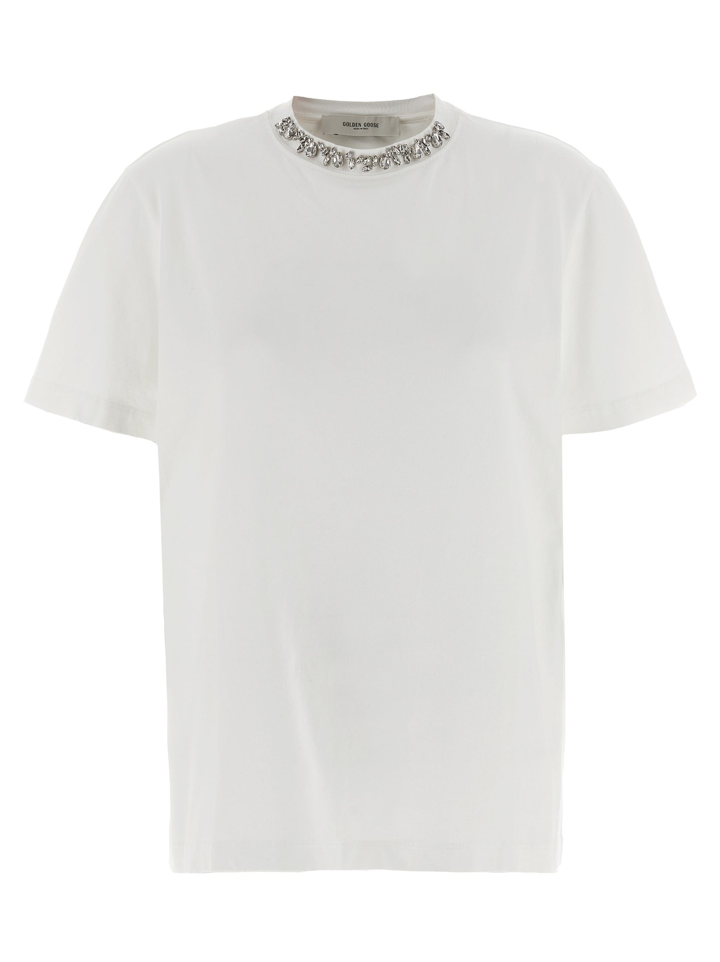Golden Goose Weißes Baumwoll-T-Shirt