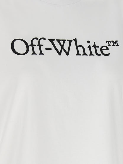 Off-White Weißes Baumwoll-T-Shirt