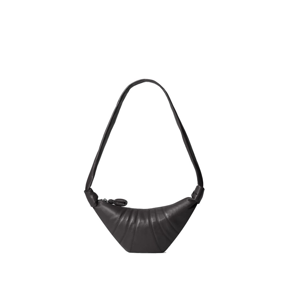 Lemaire Schultertasche aus braunem Lammleder