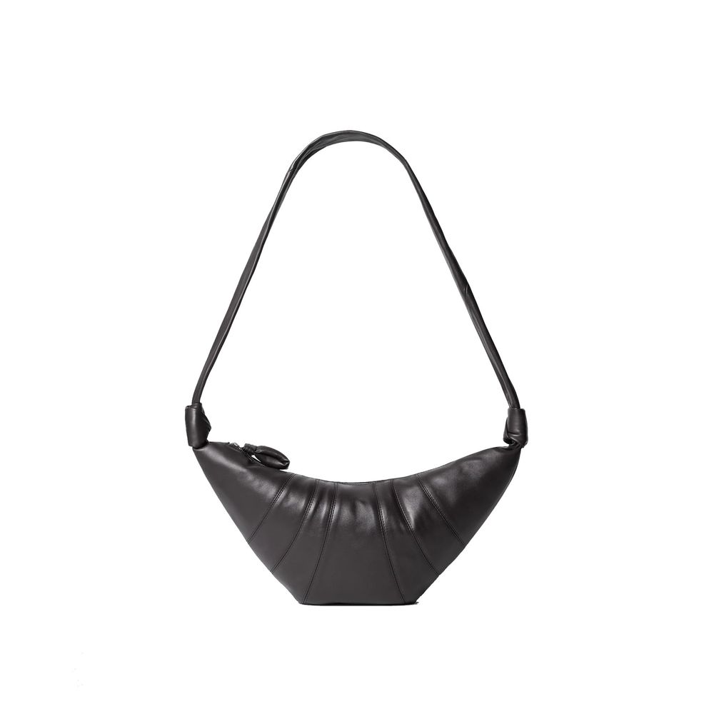 Lemaire Schultertasche aus braunem Lammleder