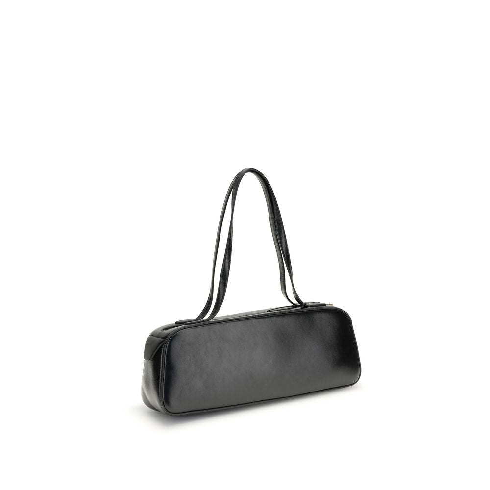 Khaite Schwarze Bos Taurus Kalbsleder Schultertasche