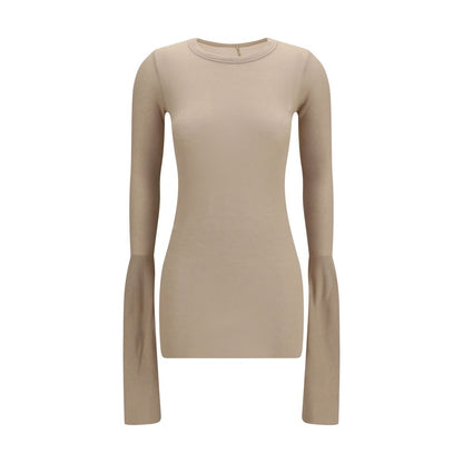 Rick Owens Beige Viskose-Hemd