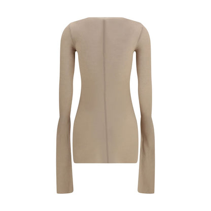 Rick Owens Beige Viskose-Hemd