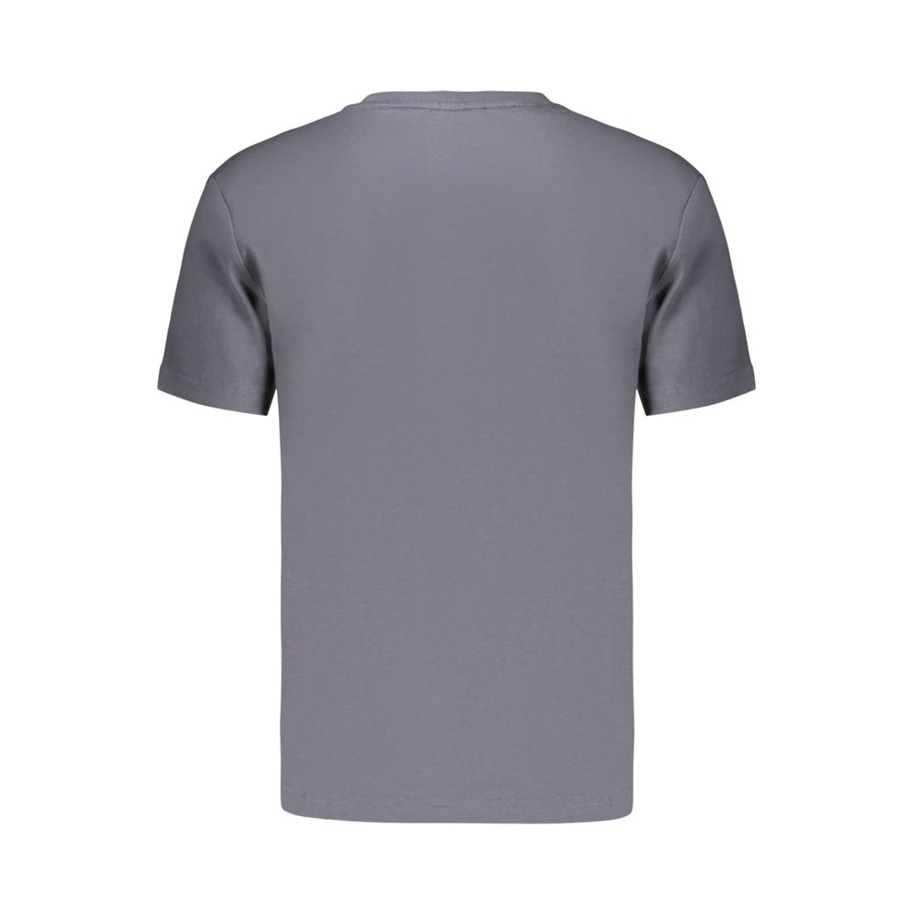 Calvin Klein Graues Baumwoll-T-Shirt für Damen