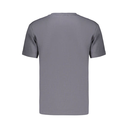 Calvin Klein Graues Baumwoll-T-Shirt für Damen