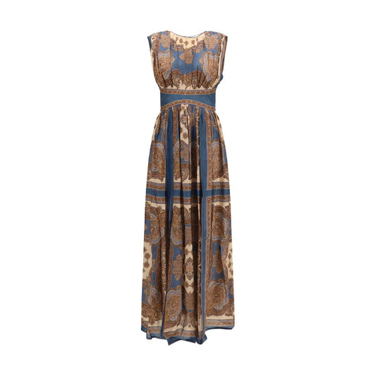 Zimmermann Weißes Seiden-Freizeitkleid