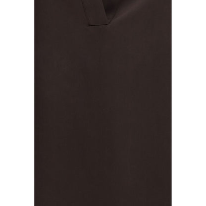 Tom Ford Braunes Seidenhemd