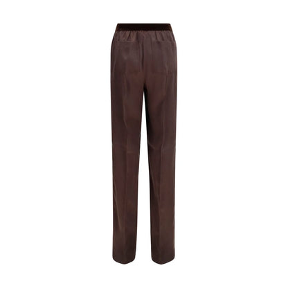 Tom Ford Braune Seidenhose Lässig