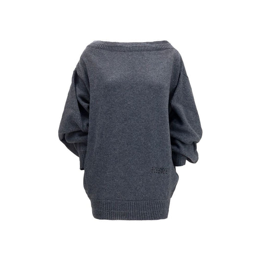 MM6 Graues Wollkleid Oves Aries Casual