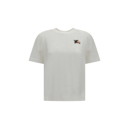 Burberry Weißes Baumwoll-T-Shirt