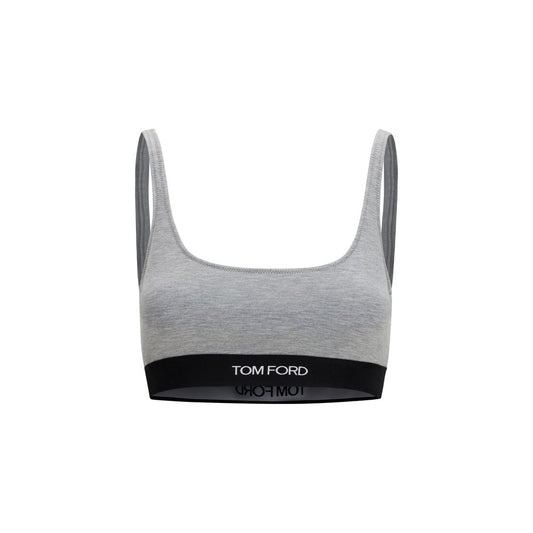 Tom Ford Grauer Sport-BH aus Modal
