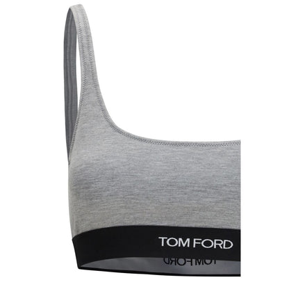 Tom Ford Grauer Sport-BH aus Modal