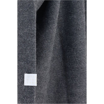 MM6 Graues Marabou-Sweatshirt