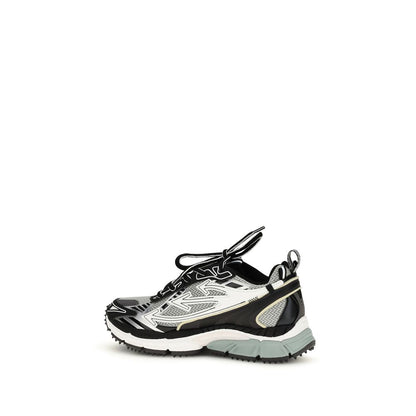 Off-White Graue Sportschuhe aus Polyester