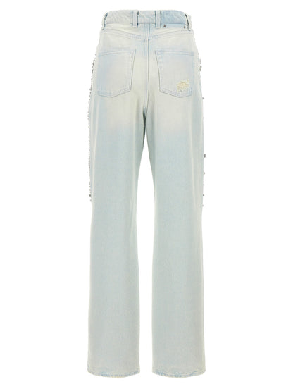 Golden Goose Blaue Baumwolljeans Denim