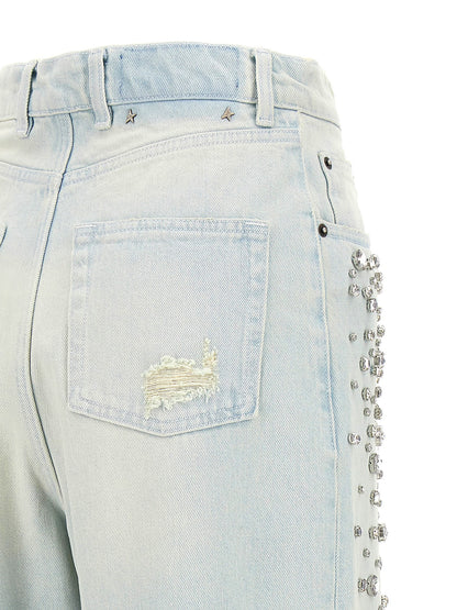 Golden Goose Blaue Baumwolljeans Denim