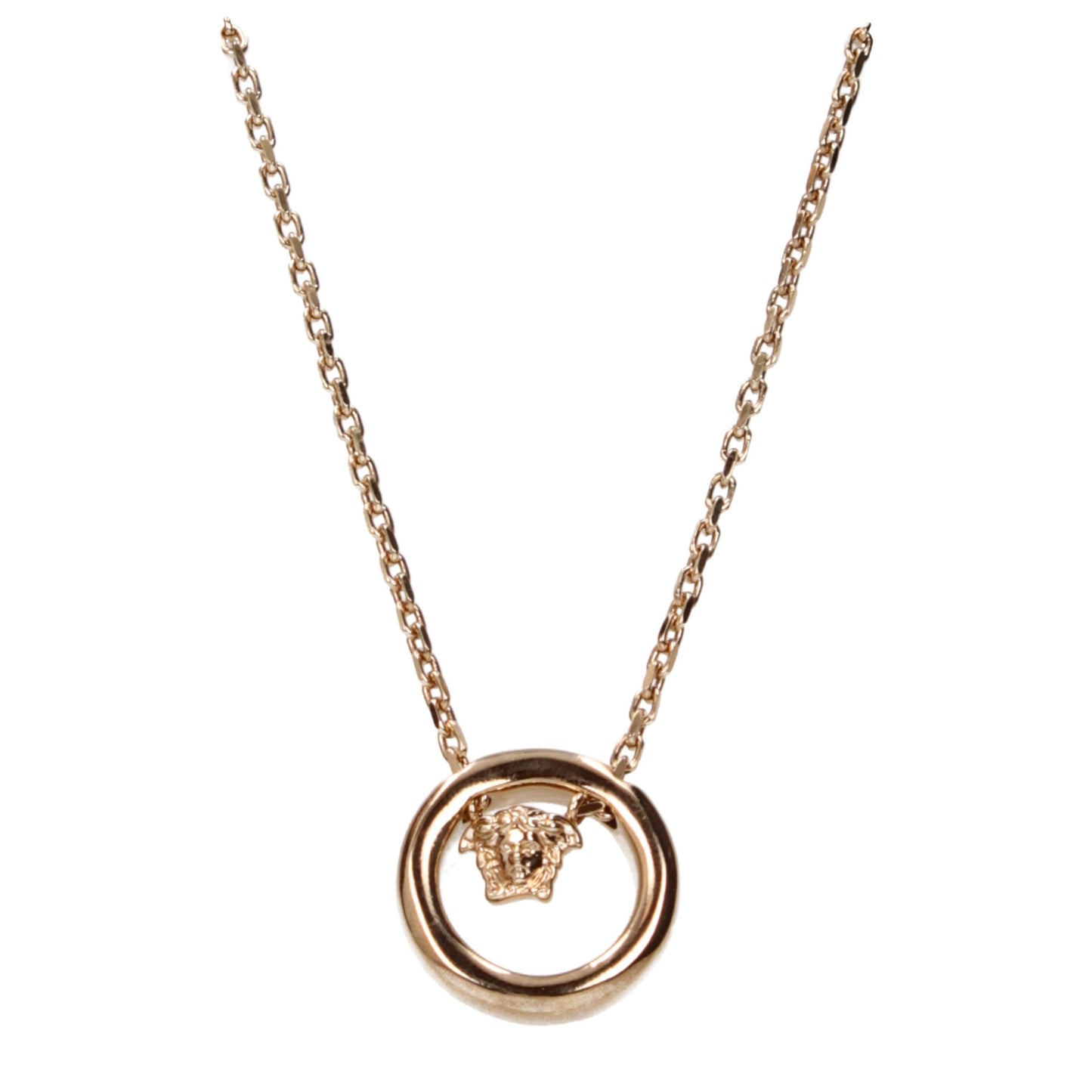 Versace Goldfarbene Halskette aus Metall