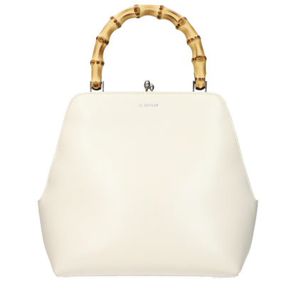 Jil Sander Beige Leder Handtasche