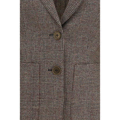Burberry Brauner Woll-Blazer Aries