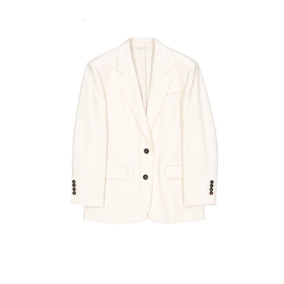 Brunello Cucinelli Weißer Blazer aus Viskose