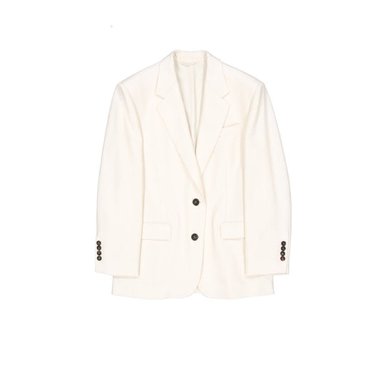 Brunello Cucinelli Weißer Blazer aus Viskose