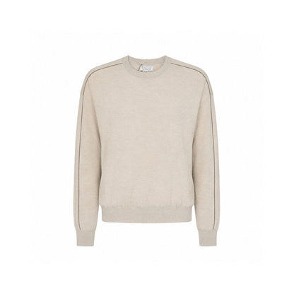 Brunello Cucinelli Beige Kaschmir-Sweatshirt