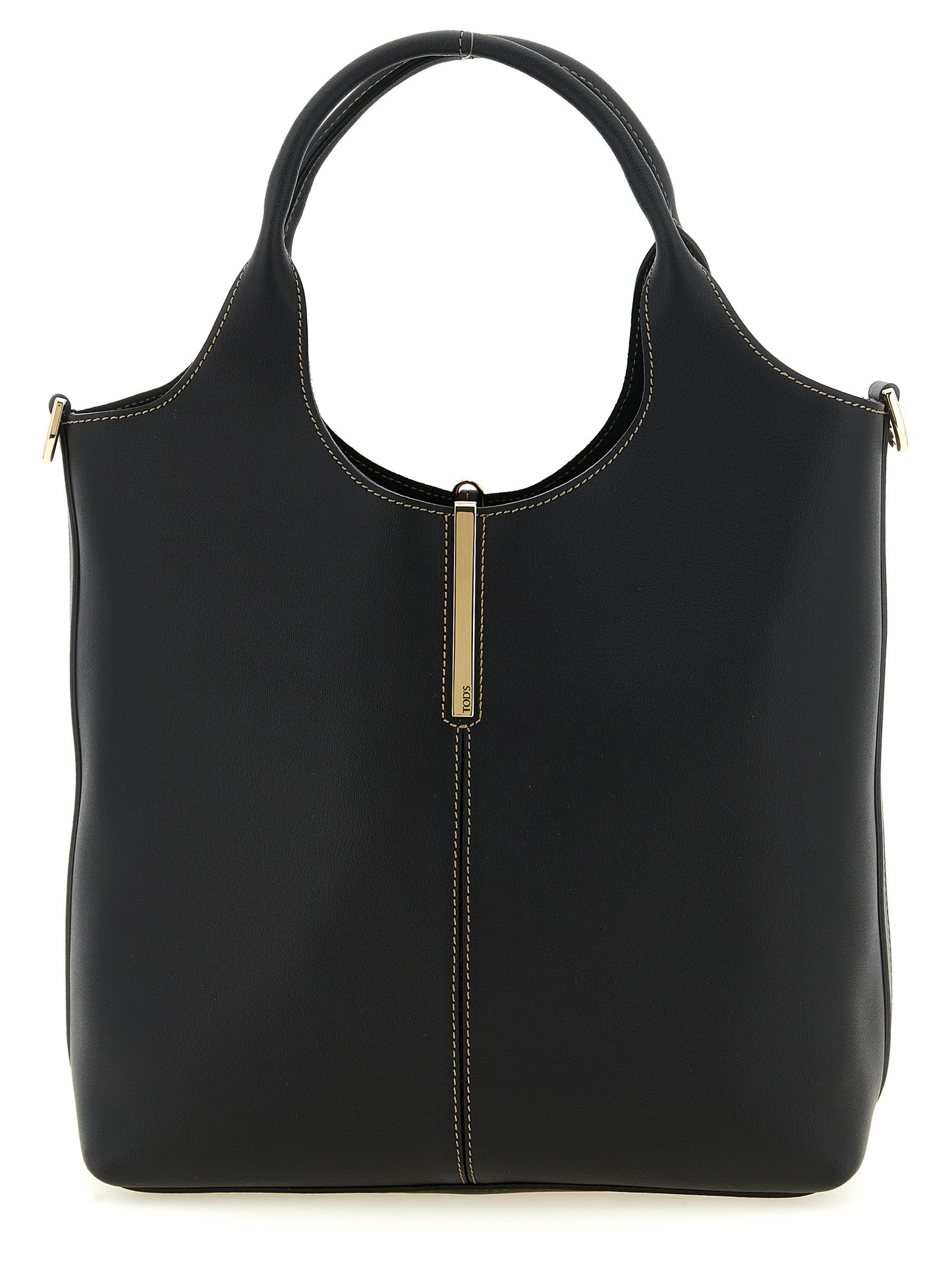 Tod's Schwarze Kalbsleder-Tasche