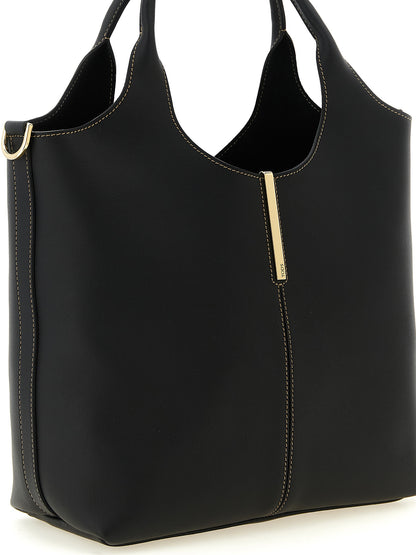 Tod's Schwarze Kalbsleder-Tasche