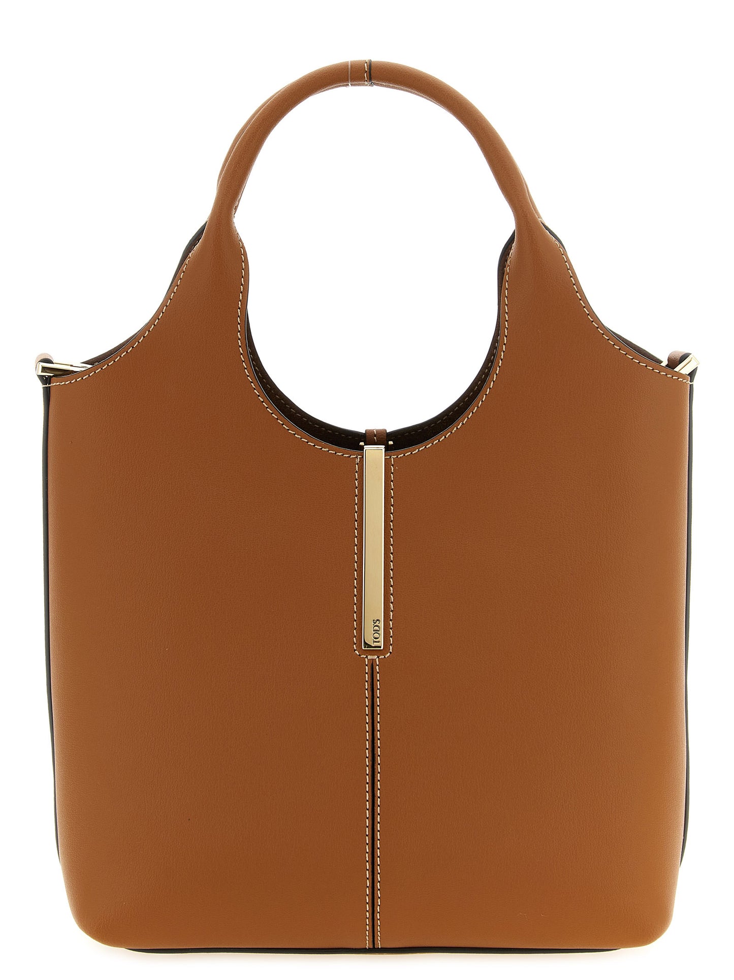 Tod's Braune Kalbsleder-Tote Bag