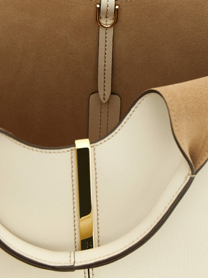 Tod's Weiße Kalbsleder-Tasche
