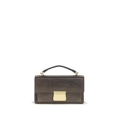 Golden Goose Braune Kalbsleder Bos Taurus Handtasche