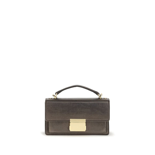 Golden Goose Braune Kalbsleder Bos Taurus Handtasche