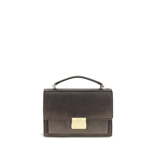 Golden Goose Braune Kalbsleder Bos Taurus Handtasche