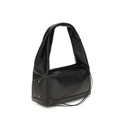 Maison Margiela Schwarze Lederhandtasche