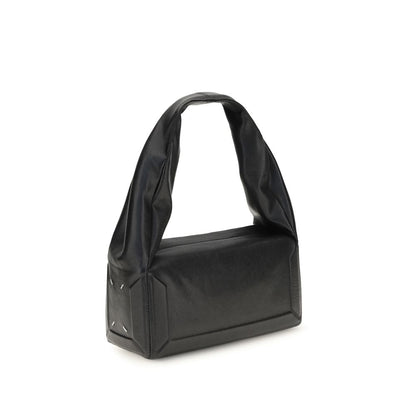 Maison Margiela Schwarze Lederhandtasche
