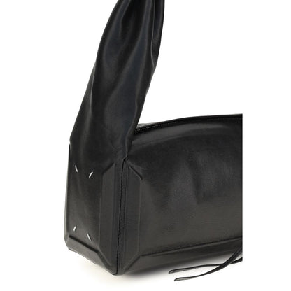 Maison Margiela Schwarze Leder Umhängetasche