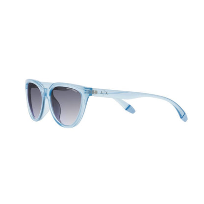 Armani Exchange Blaue Sonnenbrille aus Acetat