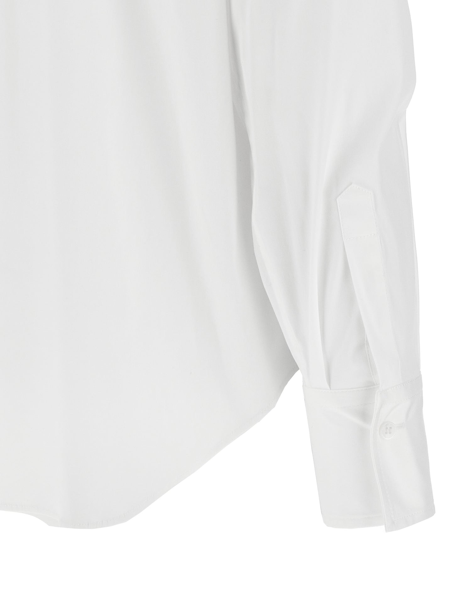 Brunello Cucinelli Weiße Baumwollbluse