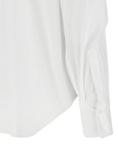 Brunello Cucinelli Weiße Baumwollbluse