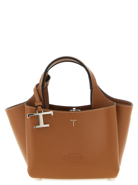 Tod's Braune Kalbsleder-Handtasche