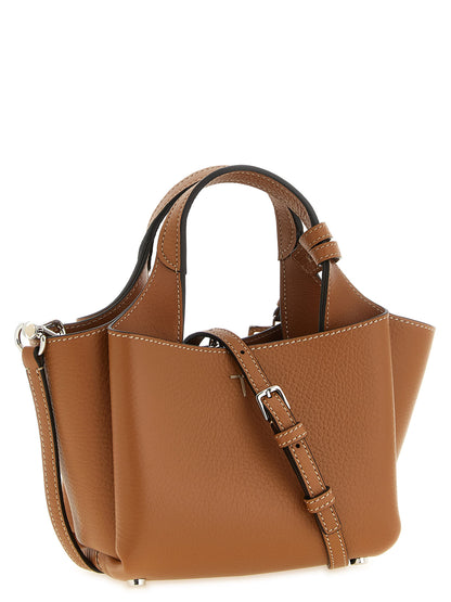 Tod's Braune Kalbsleder-Handtasche