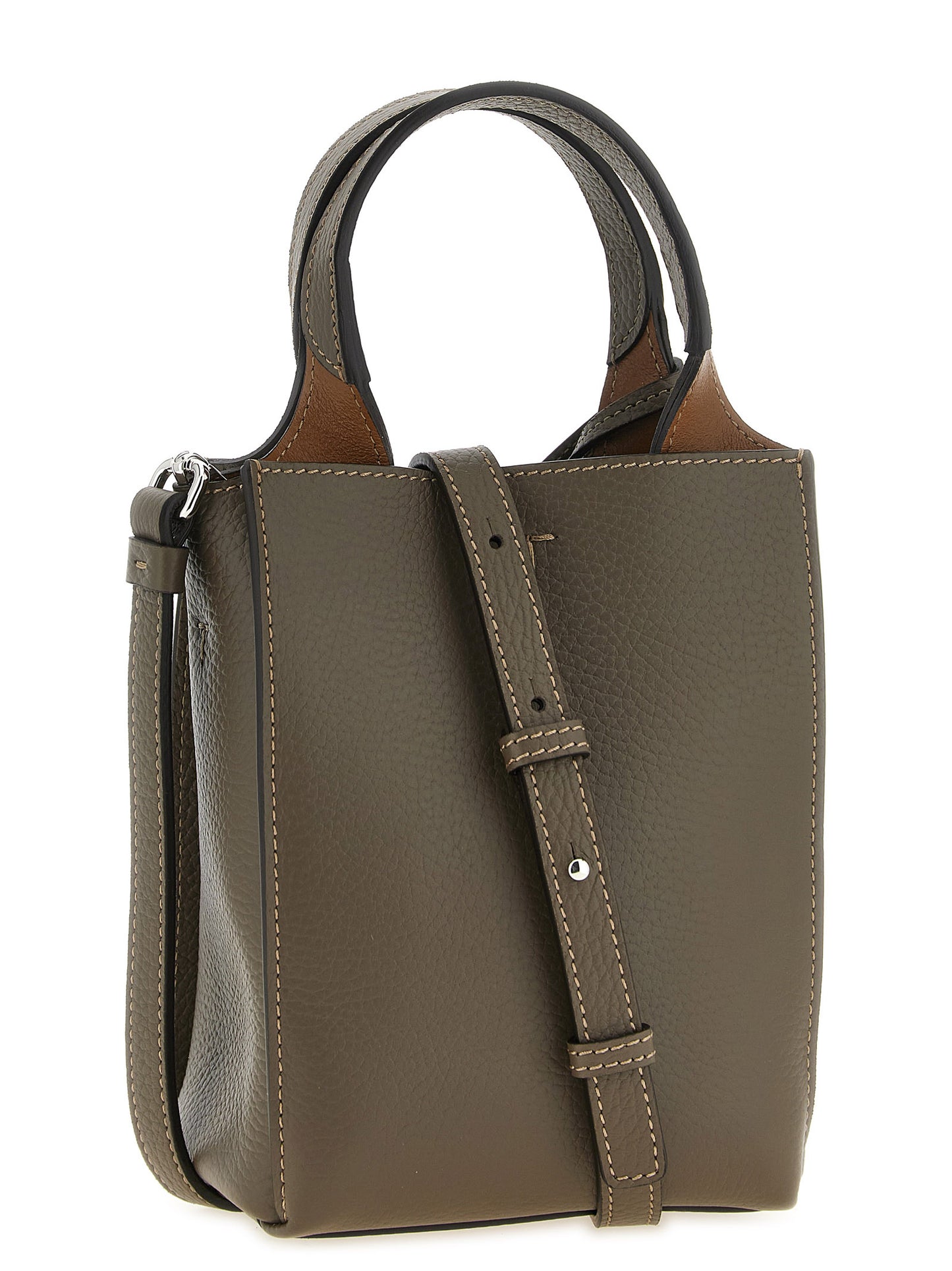 Tod's Zweifarbige Kalbsleder-Handtasche