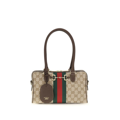 Gucci Beige Stoff-Handtasche