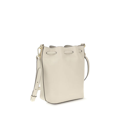 Coccinelle Grüne Schultertasche aus Kalbsleder Bos Taurus