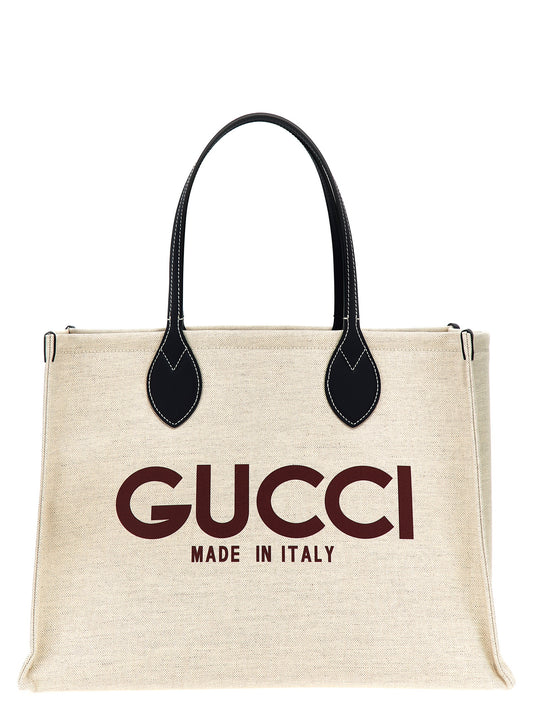 Gucci Beige Polyethylen-Tragetasche